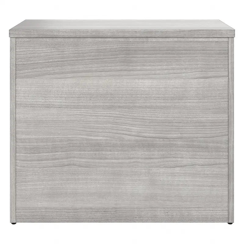 Armoire de bureau avec tiroirs Étagères Gris Orage Blanc Platine
